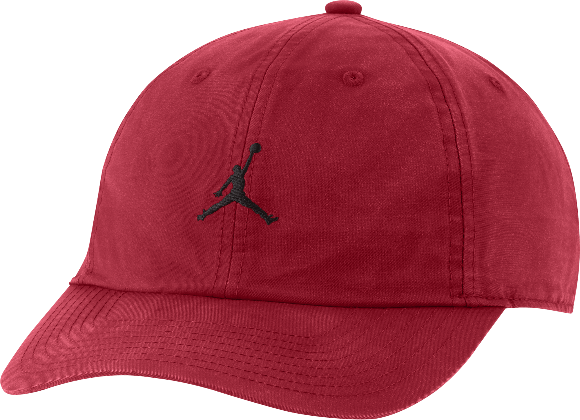 Jordan Jumpman Heritage86 Washed Cap GYM RED/GYM RED/ANTIQUE SILVER/BLACK, Male, Odevy, Klobúky a čiapky, Červená, ONESIZE