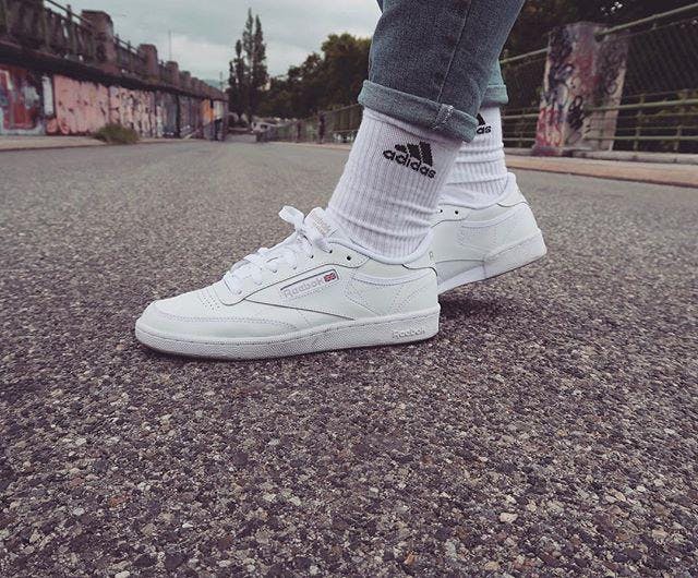 Kjøp Reebok Classic Club C 85 WhiteLight Grey sko Online Kjøp Reebok Classic Club C 85 WhiteLight Grey sko Online