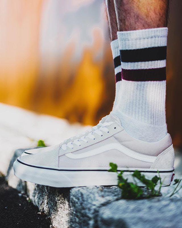 Kjøp Vans Ua Old Skool Silver Liningtrue White sko Online Kjøp Vans Ua Authentic Silver Liningtrue White sko Online