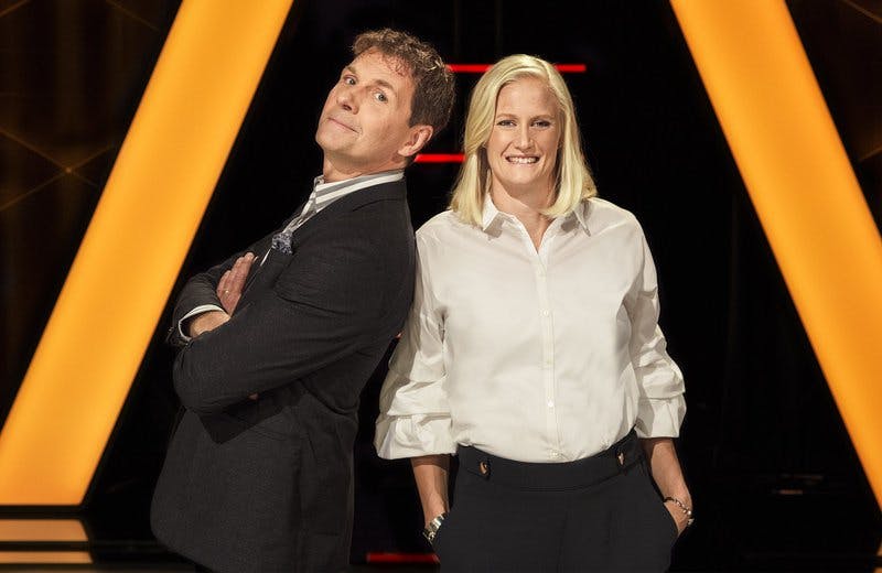 Carolina Kluft och Micke Leijnegard