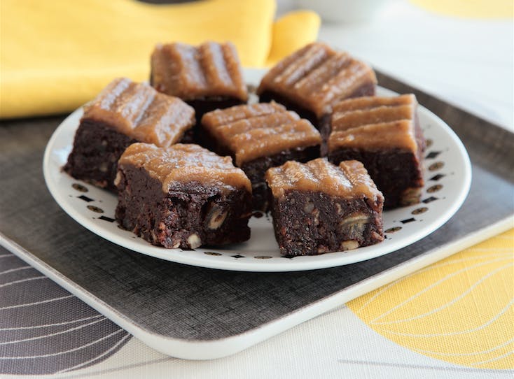 brownies med pekannötter