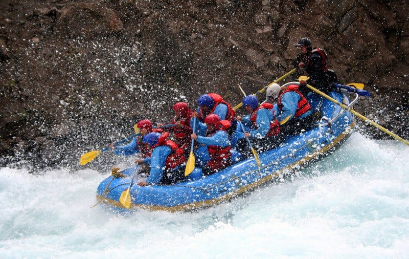 rafting