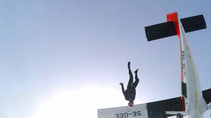 skydiving